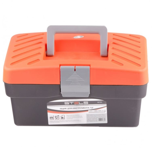Ящик для инструмента 12", 285х155х125 мм, пластик, Россия// Stels