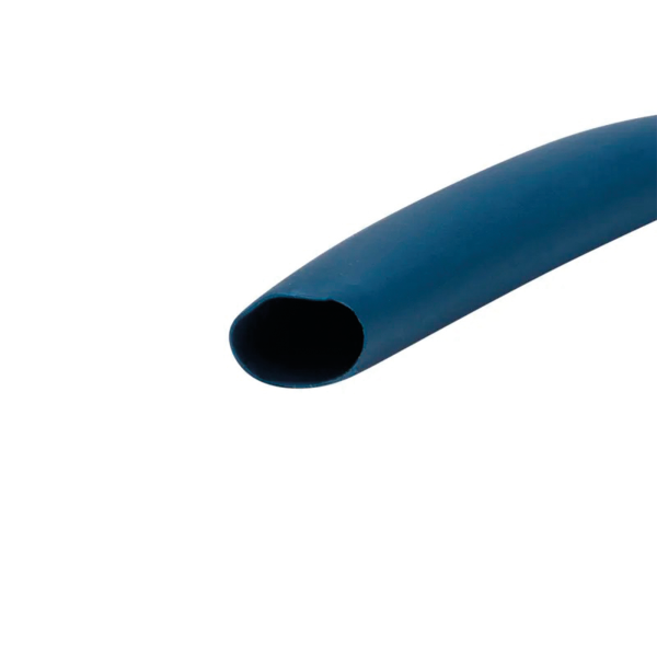 Трубка термоусаживаемая ТУТ нг 5,0/2,5мм, синяя, 1м REXANT