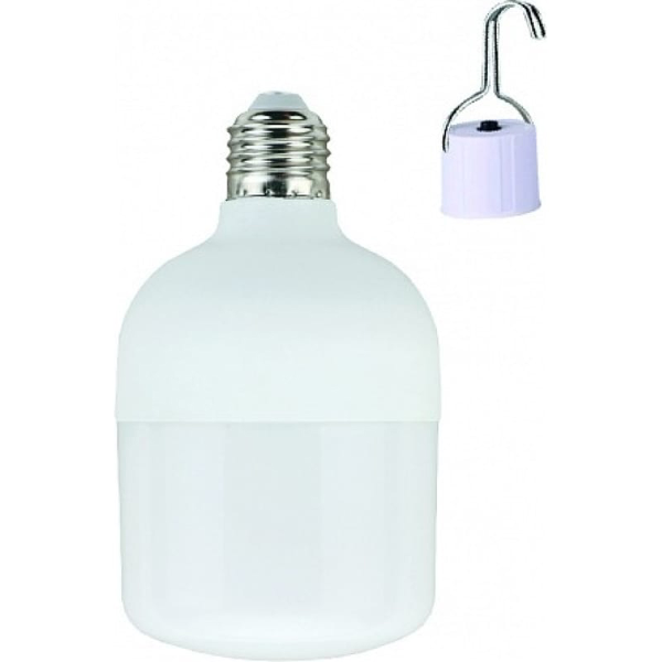 Лампа светодиодная аккумуляторная Т80 18Вт 4000К 2 уровня яркости Фарлайт