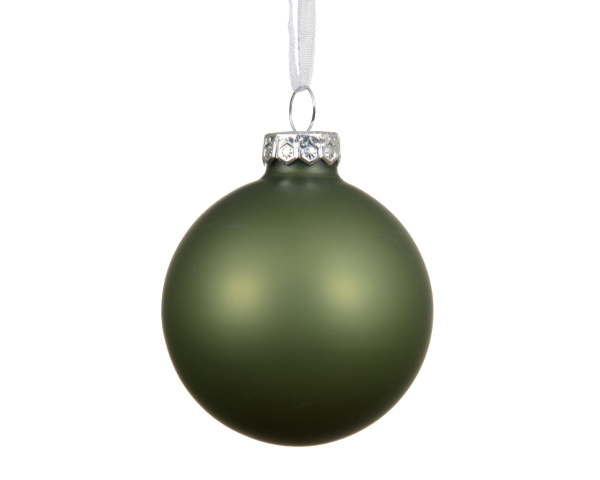 Шар елочный 6 см rosemary green 100245 Kmg