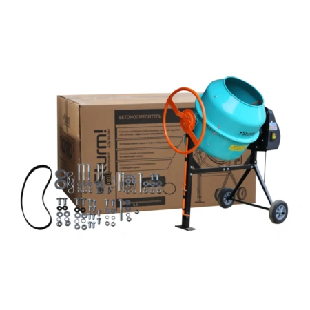 Бетоносмеситель Sturm! CM20261CI 850Вт, 260л, чуг. Венец