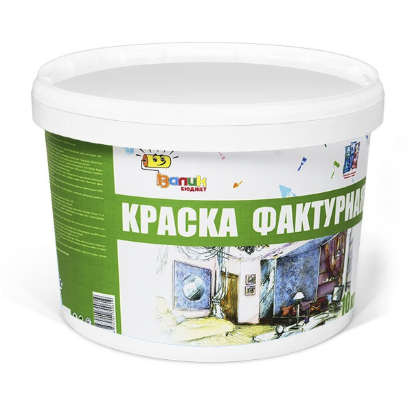 Краска Kaizer структурная для внутренних и фасадных работ Texture ТМ Валик 25 кг, в/э mix (База А;C) Краска Kaizer структурная для внутренних и фасадных работ Texture ТМ Валик 25 кг, в/э mix (База А;C)