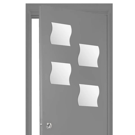 Набор декоративных самоклеющихся зеркал Atmosphera 20х20 см*4 121120C