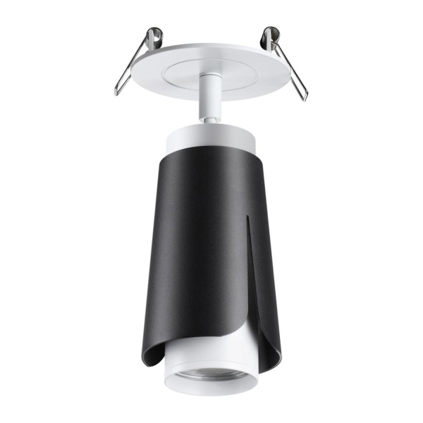 Светильник  SPOT NT22 черный встраиваемый IP20 GU10 9W 220V TULIP 370832