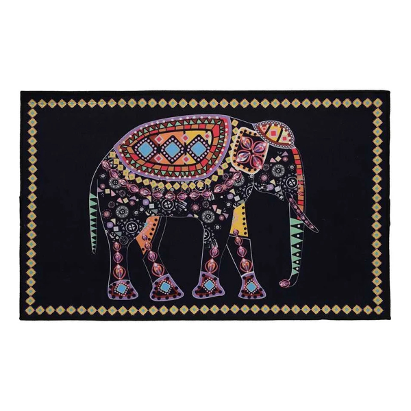Коврик влаговпитывающий  "Velur"  50*80 см "Слон на удачу", "VORTEX" / 10