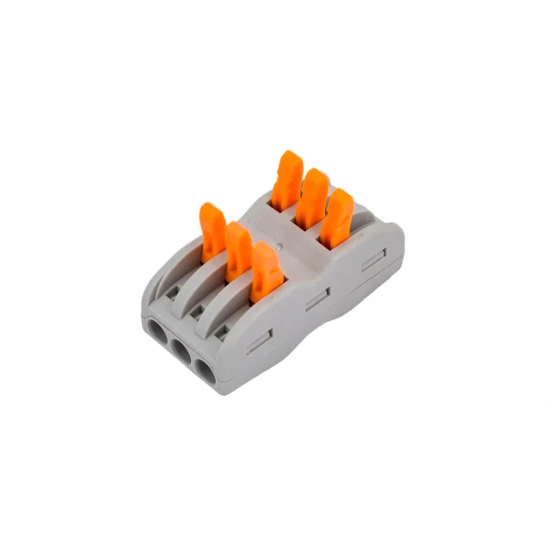 КЛЕММА СОЕДИНИТЕЛЬНАЯ ПРОХОДНАЯ СК-413-2 2,5мм2, 3шт/упак TDM