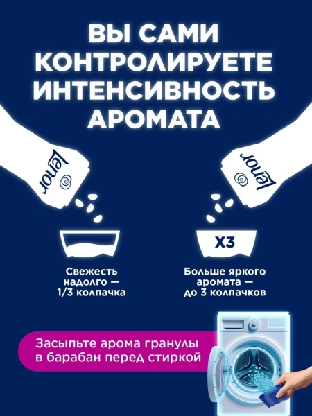 Кондиционер-ароматизатор для белья LENOR Скандинавская весна 195г