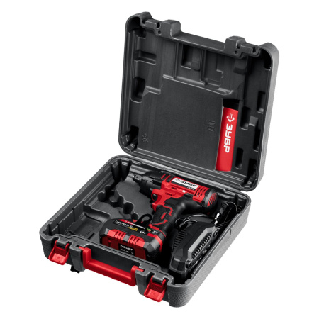 Гайковерт ЗУБР 18В ударный 1 АКБ (4Ач) ГУЛ-255-41 в кейсе