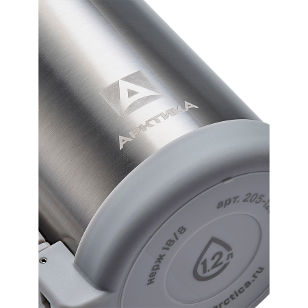 Термос Арктика 205-1200 вакуумный универсальный 1200 мл серебристый