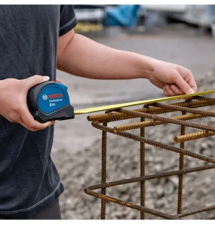 Рулетка с автостопом 8 м, 27 мм BOSCH 1600A01V3S