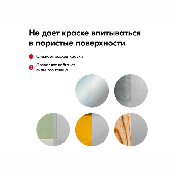 Грунт KU-2101 универсальный акриловый  серый, 520мл