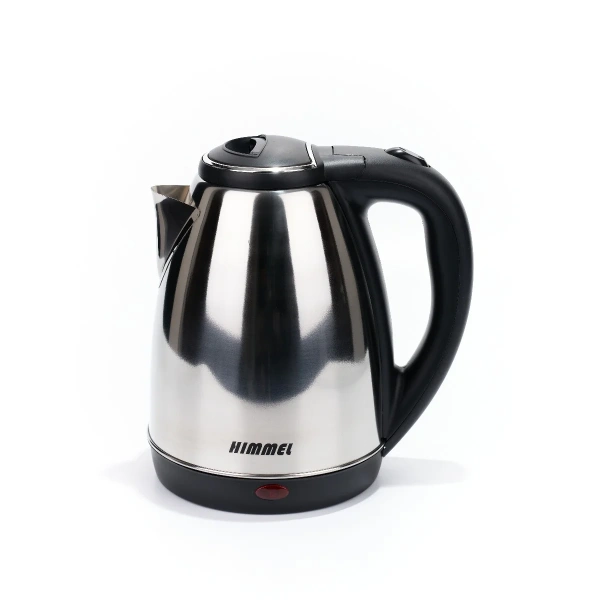 Чайник HIMMEL KS-3018, 1,8 л, 1500 Вт, закрытый нагревательный элемент, металл, пластик, сталь