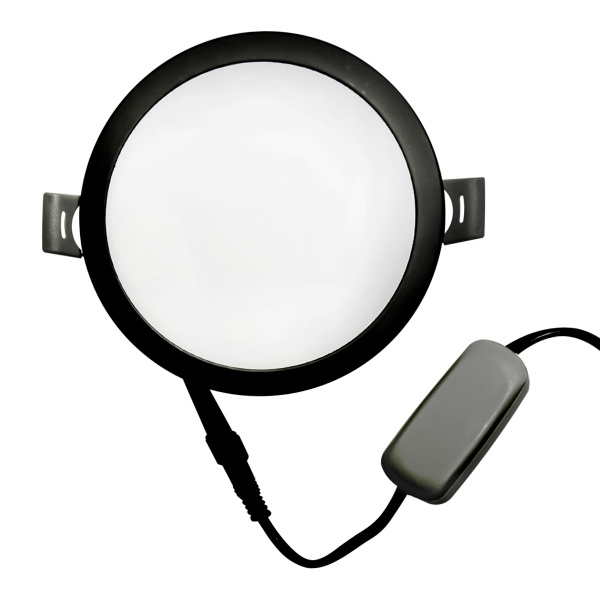 Светильник встраиваемый LED WE-A180 12W Black