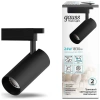 Св-к Gauss LED трековый цилиндр 24W 1830lm 4000K 65*210mm 180-220V IP20 черный угол 24° TR071