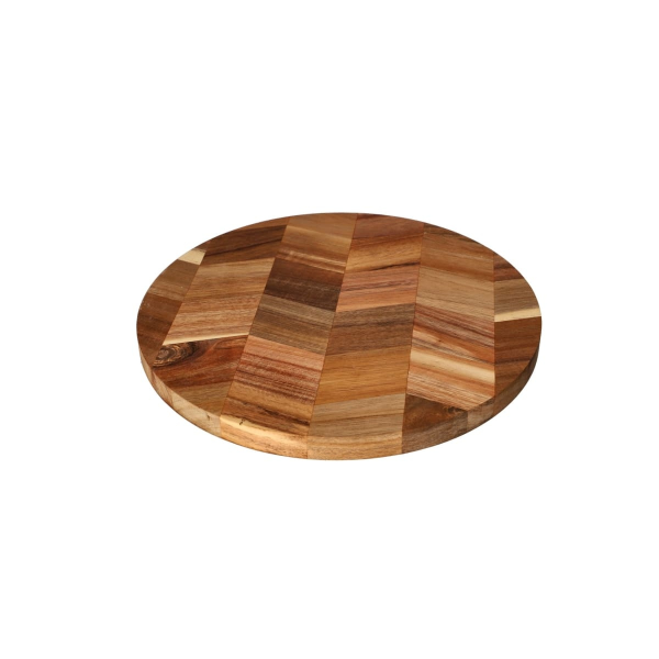 Доска для сервировки DH Ø31 см акация CZT41-07