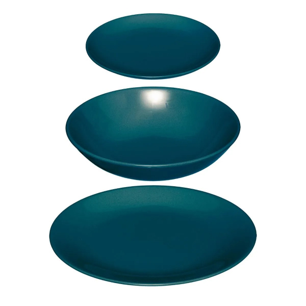 Набор столовой посуды SG 18 предметов топаз  керамика 154520I Набор столовой посуды SG 18 предметов топаз  керамика 154520I