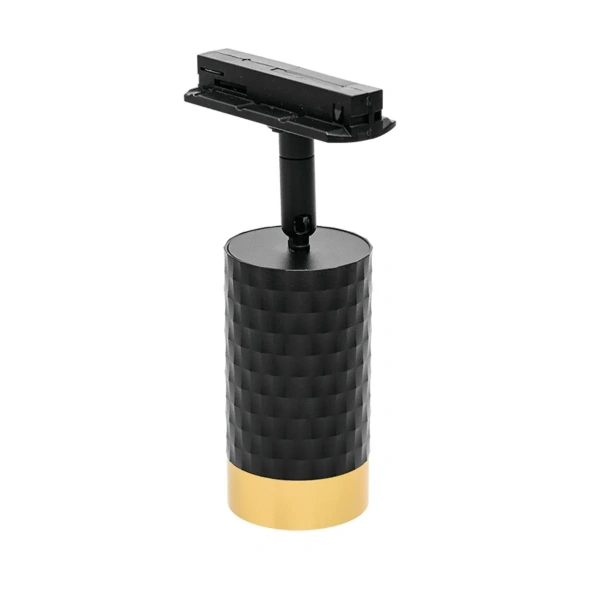 Светильник трековый WOLTA WTL-GU10/10BG под лампу GU10 Черный / Золотой CELLA