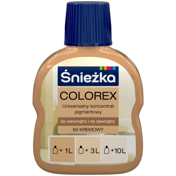 Колер SNIEZKA Colorex №60 кремовый 100 мл