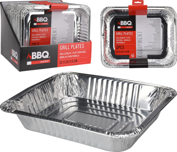 Набор алюминевых форм BBQ 2 шт DV5300120 К
