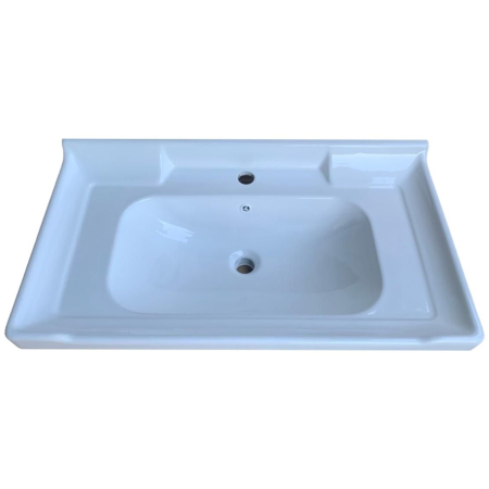 Раковина накладная SANITECO 9080E белый 810х470х190