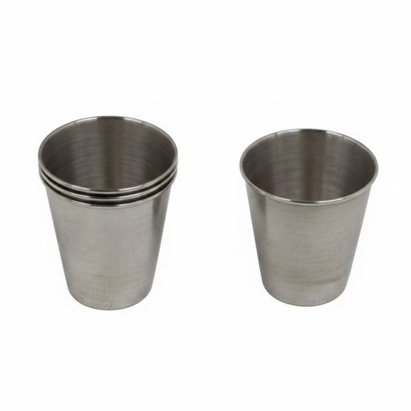 Набор металлических стопок 4 шт 70 мл  в чехле, YJ-9 CN