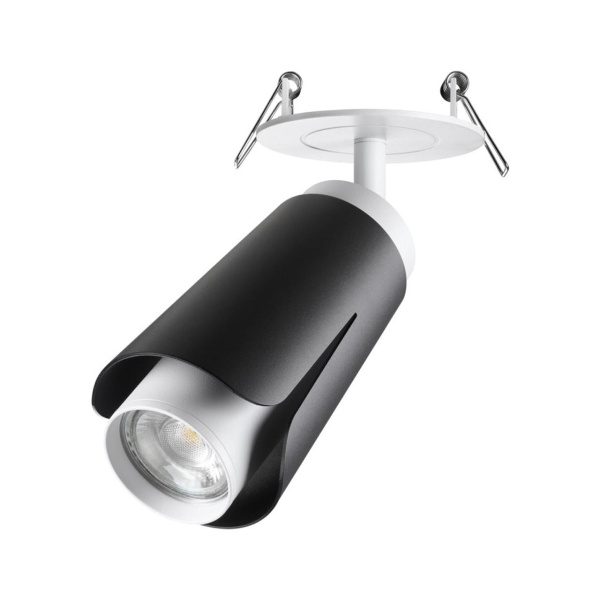 Светильник  SPOT NT22 черный встраиваемый IP20 GU10 9W 220V TULIP 370832