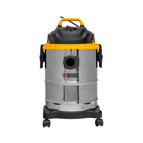 Пылесос строительный SVC15, 1200 Вт, бак 15 л, шланг 2 м// Denzel