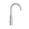 Смеситель д/р Grohe 23763001 BauLoop, L, EcoJoy, ограничитель температуры, рычажный донный клапан