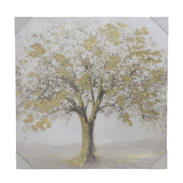 Картина Дерево в золоте 80х80 см E1P232101-WS230852BLA-8080 CN
