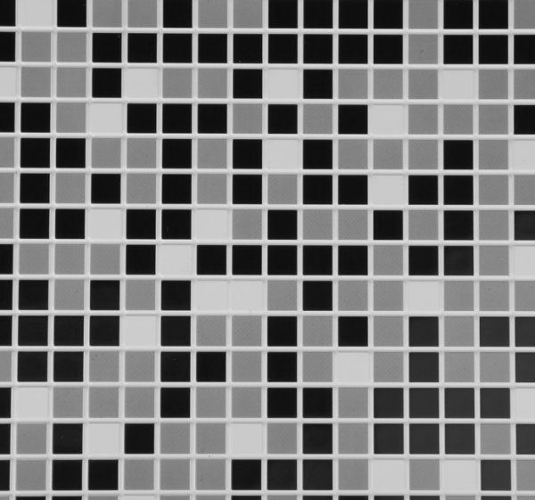 Панель ПВХ"Grace" Мозаика чёрная (480 х 955 мм)