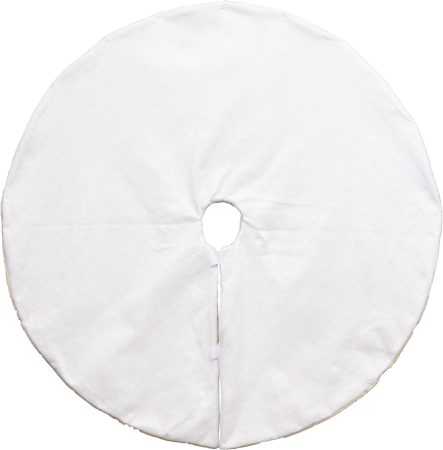 Юбка под елку Atmosphera с золотыми звездами 90 см слоновая кость 208647