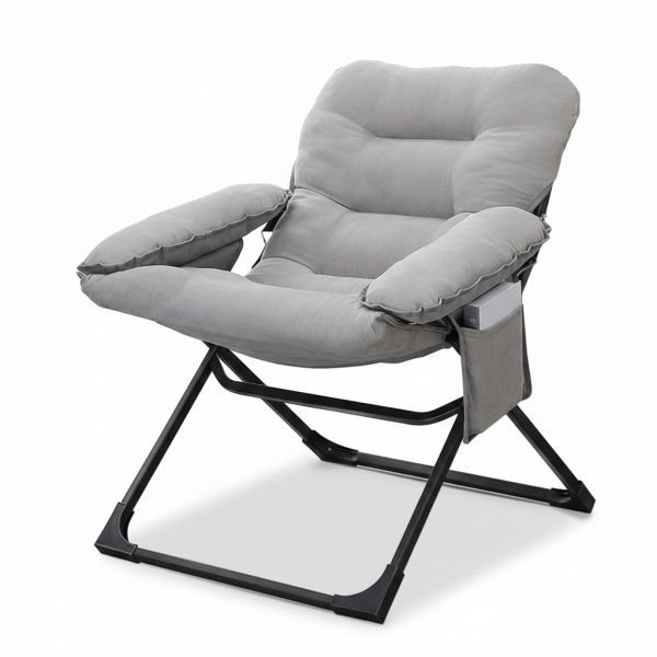 Кресло складное 76х57х90 см, серый CM-001 CN
