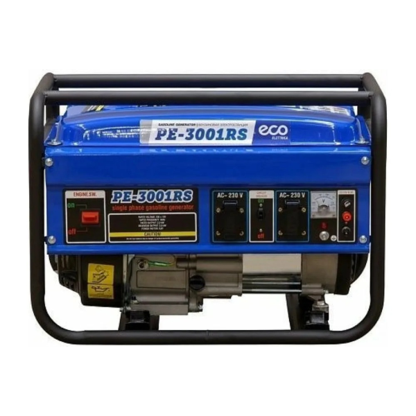 Электростанция (генератор бензиновый) ECO PE-3001RS (2.5 кВт, 230 В, бак 15.0 л, вес 36.5 кг)
