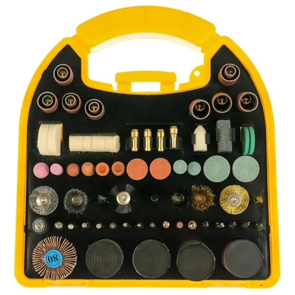 Набор мини-насадок STAYER "MASTER" для гравировальных машин, 186 предметов, пластиковый кейс