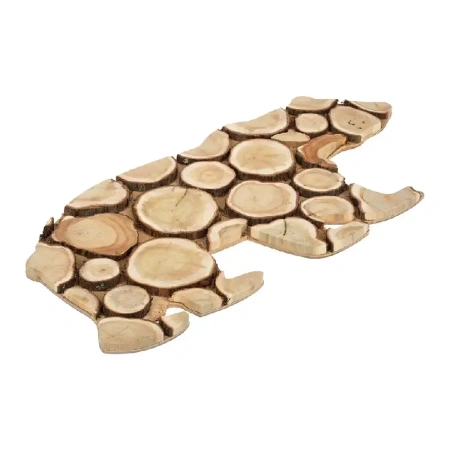 Панно можжевеловое Банные штучки, Медведь 27х57 см 33577