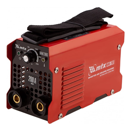 Аппарат инверторный  дуговой сварки MMA-200S, 200 А, ПВ60%, диам.эл. 1,6-5,0 мм// MTX