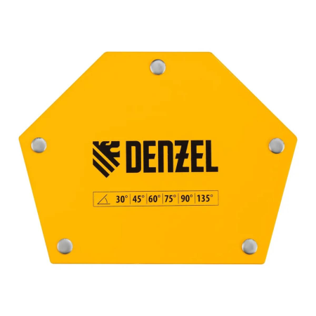 Фиксатор магнитный для сварочных работ усилие 75 LB, 30х45х60х75х90х135 град.// Denzel
