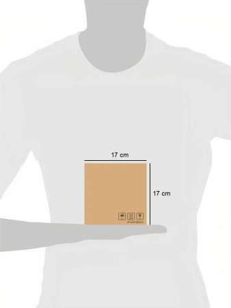 Ваза стеклянная Kaemingk рифленая 17х18 см 820600