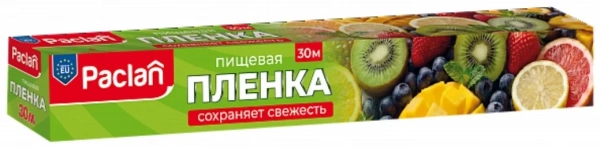 Пленка пищевая Paclan 30мх29см 8,5 мкм в коробке