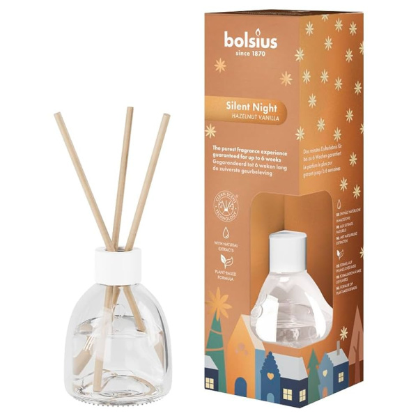 Аромадиффузор Bolsius 60 мл Silent Night , Caramel