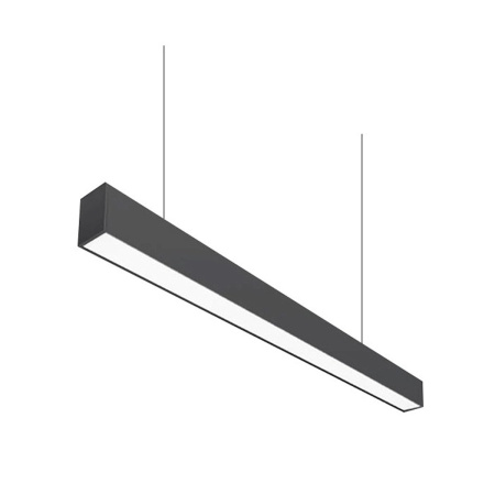 Светильник подвесной LINETA-40/SUR/40K/BLC/40W/4400LM/52x82x1200mm