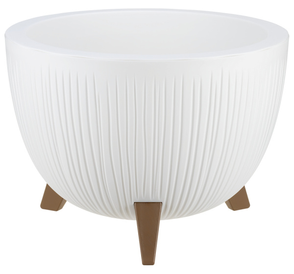 Кашпо ПЕТАЛИС D350мм 12л Белый М 3255