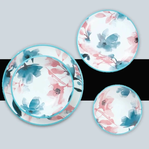 Набор столовой посуды 24 пр. DH Floral керамика SF21-24T