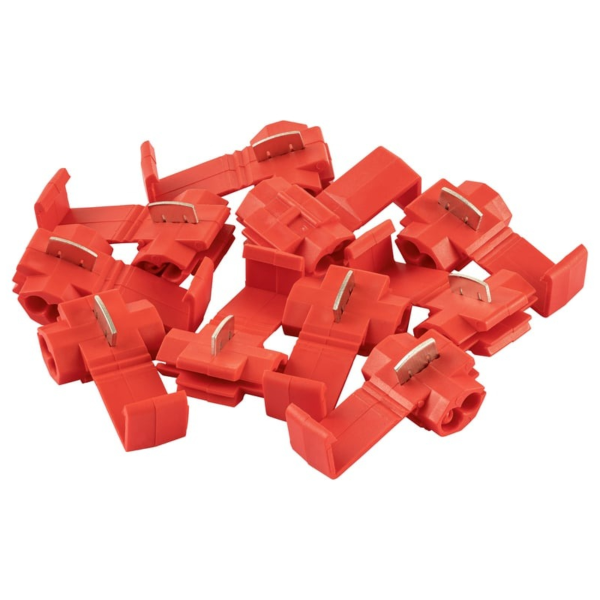 Ответвитель ОВ-1 0,5-1,5 мм2 красный, 10 шт./уп., duwi 26639 6