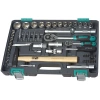 Набор инструментов STELS 1/2" 1/4" CrV пластиковый кейс 76 предметов (Арт. 14104)