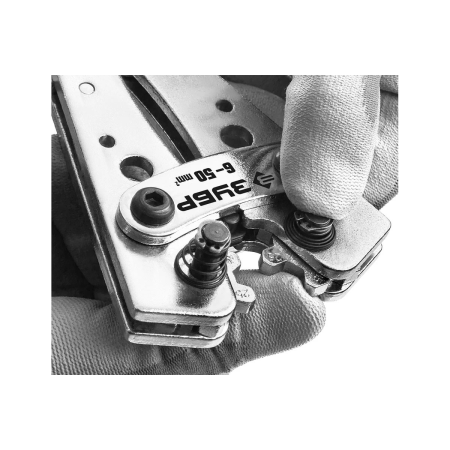 Пресс-клещи усиленные гексагональные ПКГ-50, 6 - 50 мм.кв , ЗУБР Профессионал