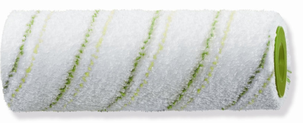 Валик из микрофазеры 10 см (зел/сер полоска) 86523002