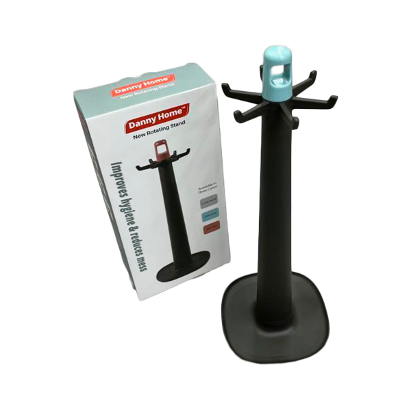 Подставка для кухонных принадлежностей DH вращающаяся голубая DH3355