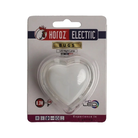 Ночник LED NIGHT LAMP 085-001-0003 0.3W MIX 220-240V