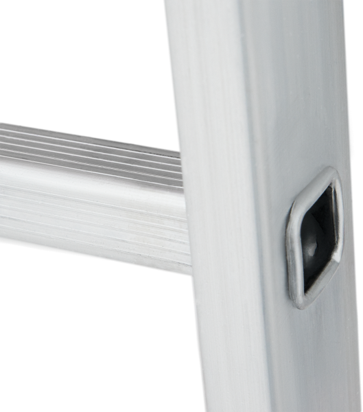 Лестница алюминиевая, односекционная, 1х9